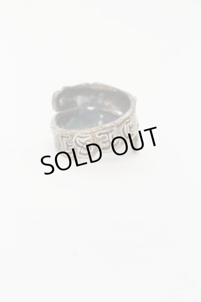 画像2: DEAL DESIGN / フレイムフラッグリング 15号 シルバー O-24-08-11-037-DE-rg-YM-ZT411 (2)