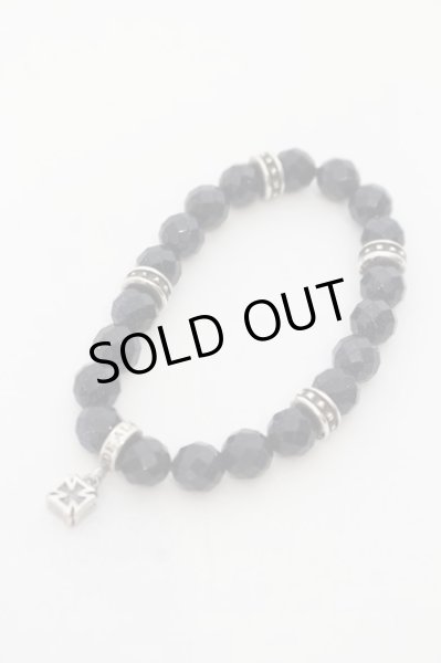 画像2: DEAL DESIGN / ナローラバーロックブレス　S Sサイズ15cm〜 ブラックｘシルバー O-24-08-11-047-DE-ac-YM-ZT411 (2)