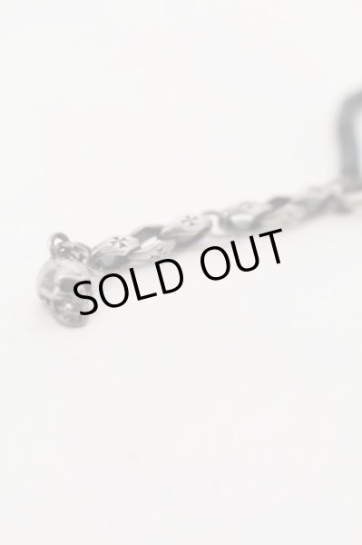 画像2: DEAL DESIGN / ドロップスカルブレスレット  シルバーｘブラック O-24-08-11-050-DE-ac-YM-ZT413 (2)