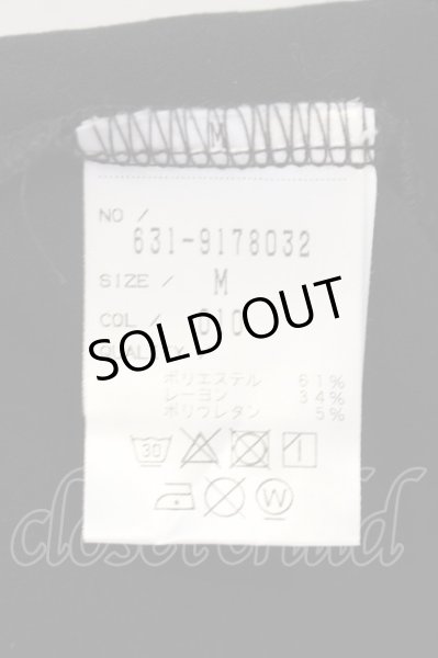 画像3: TORNADO MART / クラウドレースアップTシャツ M ネイビーｘブラック O-24-08-11-007-TO-ts-YM-ZT064 (3)