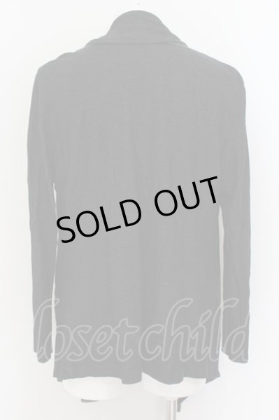 画像2: TORNADO MART / バイカラーショールジャケット M ブラックｘグレー O-24-08-11-010-TO-to-YM-ZT064 (2)