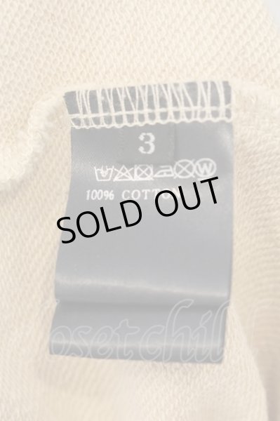 画像3: A.F ARTEFACT / PYRA PATTERN PRINT SWEAT 半袖パーカー 3 ベージュ O-24-08-11-014-A.-pa-YM-ZT108 (3)