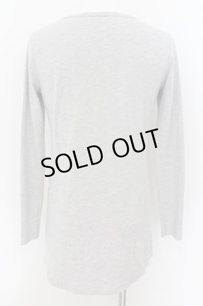 画像2: NO ID. / ラウンドロンTカットソー 1 グレー O-24-08-11-017-NO-to-YM-ZT108 (2)