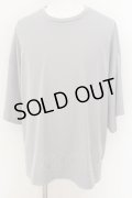 NO ID. / ドロップショルダードレープBIG Tシャツ ONE グレー O-24-08-11-021-NO-ts-YM-ZT107