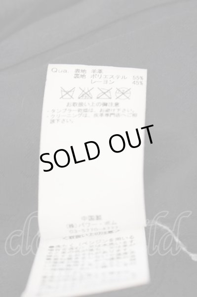 画像3: CIVARIZE / Bluntレザーライダースジャケット 44 ブラック O-24-08-11-002-CI-ja-YM-ZT-ML001 (3)