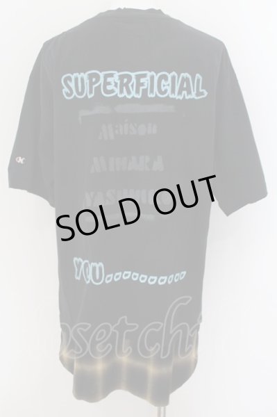 画像4: MAISON MIHARA YASUHIRO / SHIRT LAYERED TEE Tシャツ 46 ブラック O-24-08-11-023-KU-ts-YM-ZT107 (4)