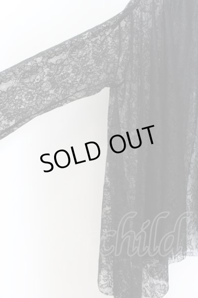 画像3: CIVARIZE / Proof総レーストッパーカーディガン 46 ブラック O-24-08-14-029-CI-to-YM-ZS (3)