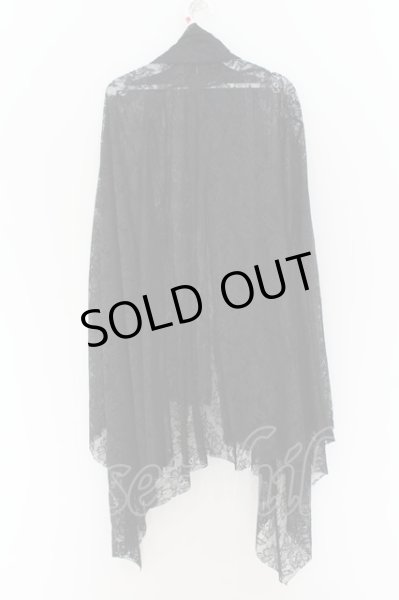 画像4: CIVARIZE / Proof総レーストッパーカーディガン 46 ブラック O-24-08-14-029-CI-to-YM-ZS (4)