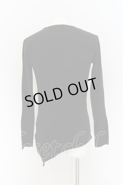 画像2: CIVARIZE / スカルプリントロングカットソー 46 ブラック O-24-08-14-033-CI-to-YM-OS (2)