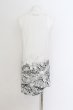 画像5: CIVARIZE / プリントポンチョ2Pレイヤードトップス 46  ブラックxホワイト O-24-08-14-038-CI-ts-YM-OS (5)