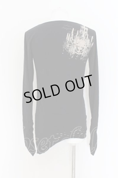 画像3: CIVARIZE / Harm ガールプリントオパールダメージカットソー 46 ブラック O-24-08-14-041-CI-to-YM-OS (3)