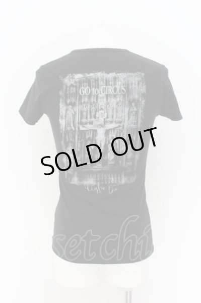 画像2: CIVARIZE / バックジーザス’10SS　Tシャツ  ブラック O-24-08-14-043-CI-ts-YM-OS (2)