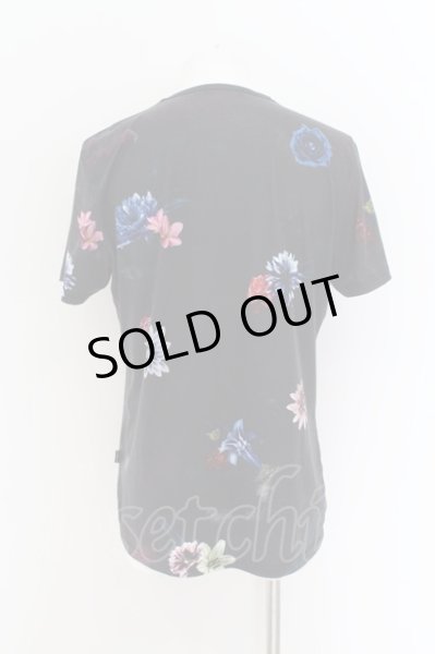 画像2: CIVARIZE / 転写スカルフラワーTシャツ 46 ブラック O-24-08-14-044-CI-ts-YM-OS (2)