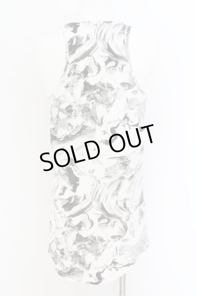 画像4: CIVARIZE / RIP T＆総柄タンクトップ2P 46 ブラックｘホワイト O-24-08-14-045-CI-to-YM-OS (4)