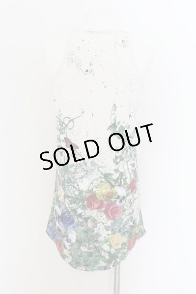 画像4: CIVARIZE / フラワースカルTEE&総柄タンク2Pセット 44 ホワイトｘマルチ O-24-08-14-046-CI-to-YM-OS (4)