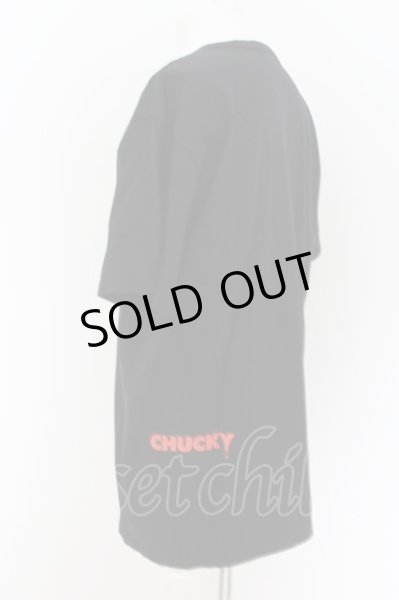 画像3: CIVARIZE / オリジナルチャッキーTシャツ F ブラック O-24-08-14-052-CI-ts-YM-OS (3)