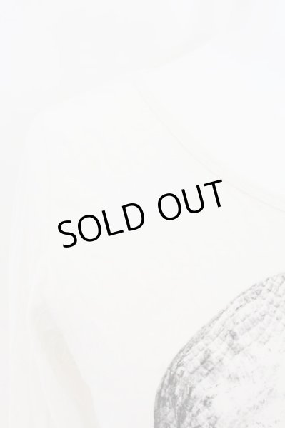 画像2: CIVARIZE / Recite スカルプリントカットソー 46 ホワイト O-24-08-14-054-CI-to-YM-OS (2)