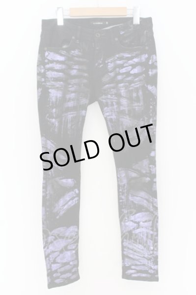 画像1: CIVARIZE / ショッキングカラー泊スキニーデニムパンツ 44 パープル O-24-08-14-057-CI-pa-YM-OS (1)