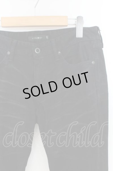 画像2: CIVARIZE / Omen箔加工タイトカラースキニーパンツ 46 ブラック O-24-08-14-058-CI-pa-YM-OS (2)