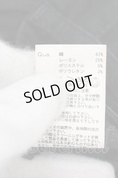 画像4: CIVARIZE / Omen箔加工タイトカラースキニーパンツ 46 ブラック O-24-08-14-058-CI-pa-YM-OS (4)