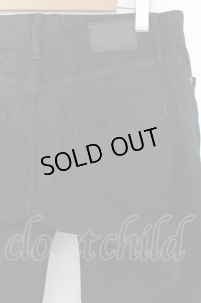 画像5: CIVARIZE / Tearing 蛇腹リメイクスキニーデニムパンツ 44 ブラック O-24-08-14-061-CI-pa-YM-ZT508 (5)