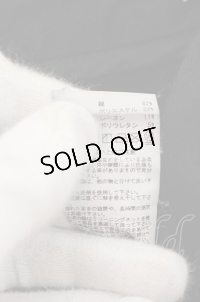 画像6: CIVARIZE / Tearing 蛇腹リメイクスキニーデニムパンツ 44 ブラック O-24-08-14-061-CI-pa-YM-ZT508 (6)