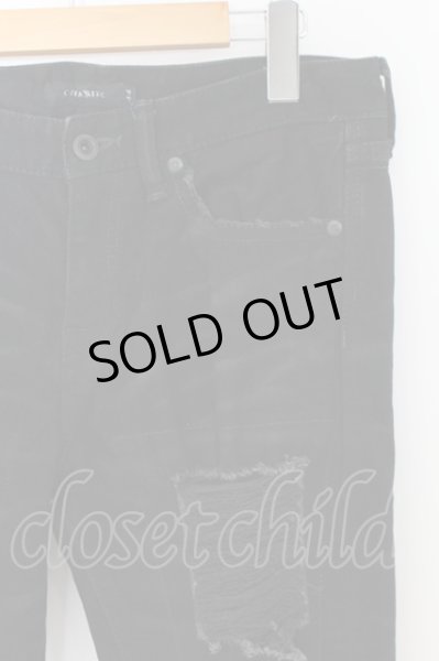 画像2: CIVARIZE / Shrine ハードクラッシュスキニーデニムパンツ 44 ブラック O-24-08-14-062-CI-pa-YM-ZT500 (2)