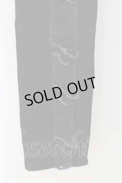 画像3: CIVARIZE / Shrine ハードクラッシュスキニーデニムパンツ 44 ブラック O-24-08-14-062-CI-pa-YM-ZT500 (3)