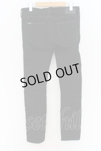 画像4: CIVARIZE / Shrine ハードクラッシュスキニーデニムパンツ 44 ブラック O-24-08-14-062-CI-pa-YM-ZT500 (4)