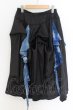 画像2: CIVARIZE / Fadeless レイヤードスカートパンツ 44 ブラックｘブルー O-24-08-14-063-CI-pa-YM-ZT098 (2)
