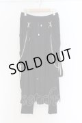 CIVARIZE / チェーン付きレイヤードパンツ F ブラック O-24-08-14-064-CI-pa-YM-ZT508