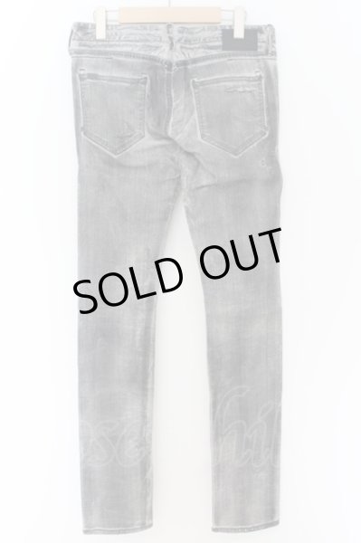 画像3: CIVARIZE / Deny箔加工スーパーストレッチクラッシュデニムパンツ 44 グレー O-24-08-14-065-CI-pa-YM-ZT500 (3)