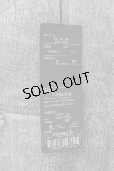 画像4: CIVARIZE / Deny箔加工スーパーストレッチクラッシュデニムパンツ 44 グレー O-24-08-14-065-CI-pa-YM-ZT500 (4)