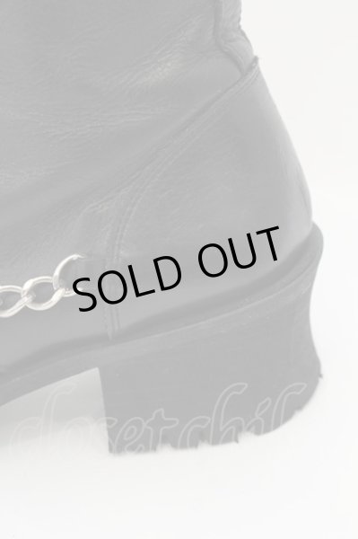 画像5: CIVARIZE / Amazing チェーン付きレースアップブーツ 43（26.5〜27cm） ブラック O-24-08-14-072-CI-sho-YM-ZT4000 (5)