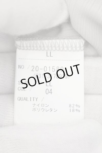 画像4: TORNADO MART / プランプトリコット７分袖スタンドZIPカーデ LL ライトグレー O-24-08-14-008-TO-to-YM-OS (4)