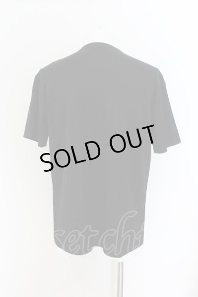 画像3: TORNADO MART / ランダム針抜きテレコVネックTシャツ L ブラック O-24-08-14-009-TO-ts-YM-ZT103 (3)