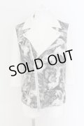 CIVARIZE / Sacrifice 7分袖切り替えポンチライダース 46 ホワイト O-24-08-14-020-CI-ja-YM-OS