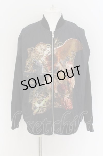 画像1: CIVARIZE / 昇華BIGブルゾン 44 ブラック O-24-08-14-022-CI-ja-YM-ZY (1)