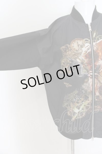 画像2: CIVARIZE / 昇華BIGブルゾン 44 ブラック O-24-08-14-022-CI-ja-YM-ZY (2)