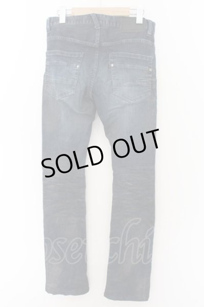 画像2: TORNADO MART / ハイブリッドガンメタヴィンテージシューカットデニムパンツ S ブルー O-24-08-18-046-TO-pa-YM-OS (2)