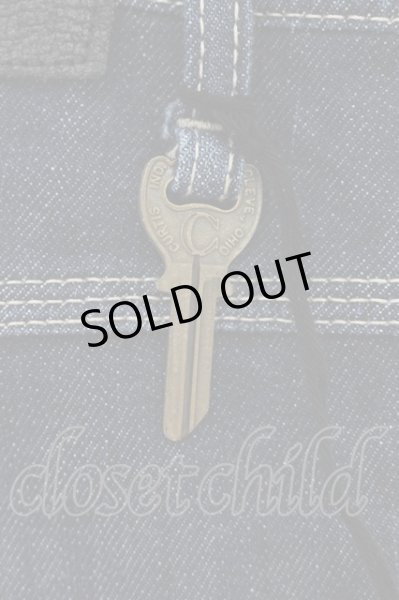 画像3: Moonage Devilment（清春） / ストレッチサルエルデニムパンツ 01 インディゴ O-24-08-18-049-MO-pa-YM-ZT197 (3)