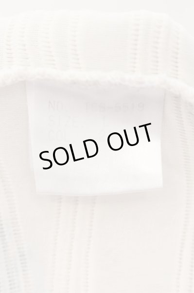 画像3: TORNADO MART / ウェーブジャガード（フラワー）カットソー L オフホワイト O-24-08-18-005-TO-to-YM-OS (3)