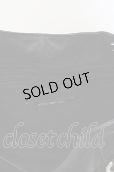 画像5: Moonage Devilment（清春） / DECADEコラボレザーバッグ ブラック O-24-08-18-051-MO-ba-YM-ZT-ML005 (5)