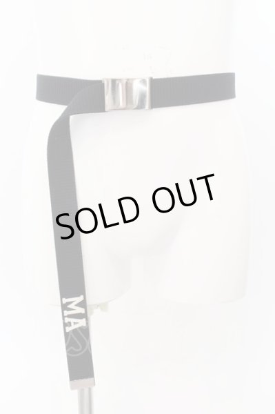 画像1: Moonage Devilment（清春） / MA ガチャベルト F ブラック O-24-08-18-053-MO-za-YM-ZT309 (1)