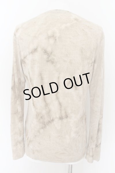 画像2: TORNADO MART / ムラ染めクロコエンボスカットソー L ライトブラウン O-24-08-18-006-TO-to-YM-OS (2)