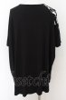 画像2: CIVARIZE / 金具装飾襟プリントワイドトップス F クロ O-24-08-18-016-CI-ts-OW-ZT220 (2)