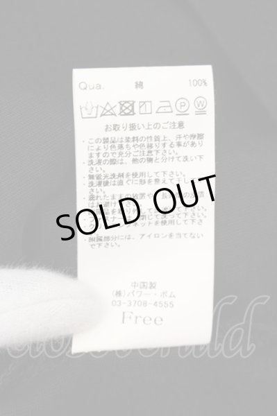 画像3: CIVARIZE / レースアップZIPデザインビッグTシャツ F ブラック O-24-08-18-024-CI-ts-YM-OS (3)