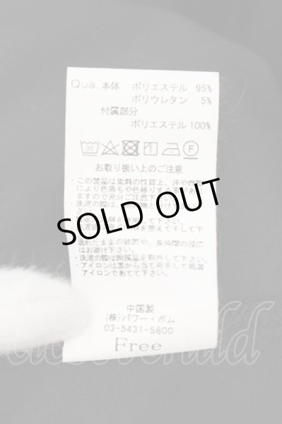 画像3: CIVARIZE / ネクタイ付きバイカラーシャツ F ブラックｘホワイト O-24-08-18-027-CI-sh-YM-OS (3)