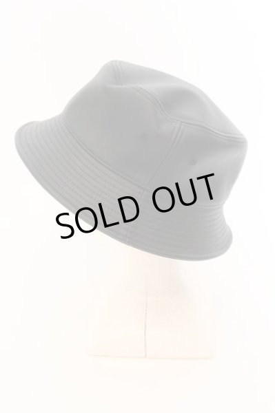 画像3: NO ID. / シンセティックレザーバケットハット ONE ブラック O-24-08-21-047-NO-za-YM-ZT-ML005 (3)