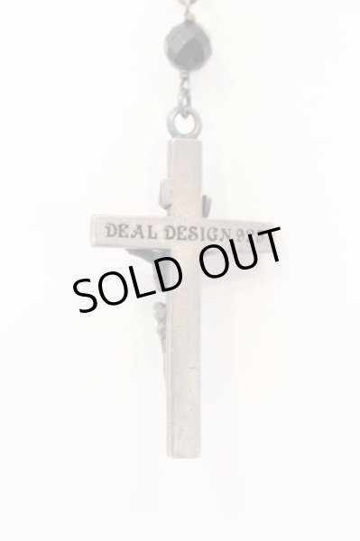 画像4: DEAL DESIGN / ギルティロザリオネックレス  シルバーｘブラック O-24-08-21-058-DE-ac-YM-ZT494 (4)